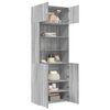 vidaXL Armoire de rangement sonoma gris 80x42,5x225 cm