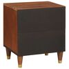 vidaXL Cabinet de chevet Marron 40 x 33,5 x 46 cm Bois d'acacia massif