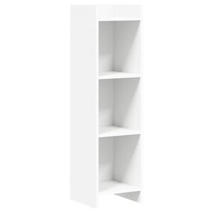 vidaXL Biblioth&egrave;que Blanc 30 x 30 x 111 cm Bois d'ing&eacute;nierie