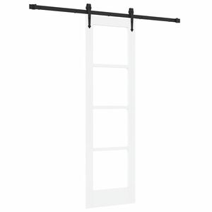 vidaXL Porte coulissante Blanc 61 x 198,5 cm