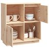 vidaXL Buffet 74x35x80 cm Bois massif de pin