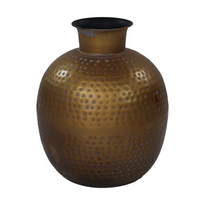 HSM Collection Vase Padua petit 30x35 cm Doré et gris