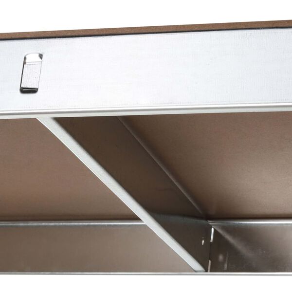 HI Unit&eacute; d'&eacute;tag&egrave;res robustes 90x40x180 cm