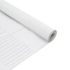 vidaXL Films pour fen&ecirc;tre d&eacute;poli blanc PVC