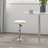 vidaXL Tabouret de bar Cr&egrave;me Similicuir