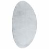 vidaXL Tapis de surface HUARTE Gris 100 x 200 cm Polyester