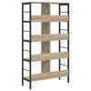 vidaXL &Eacute;tag&egrave;re Ch&ecirc;ne Sonoma 82 x 32 x 144,5 cm Bois d'ing&eacute;nierie