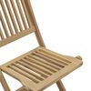 vidaXL Chaises de jardin pliantes lot de 6 48,5x57x90 cm bois d'acacia