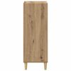 vidaXL Buffet Ch&ecirc;ne artisanal 34,5 x 32,5 x 90 cm Bois d'ing&eacute;nierie