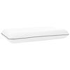 vidaXL Coussin de sommeil 70 x 40 x 14 cm Moyen Mousse de Gel Blanc