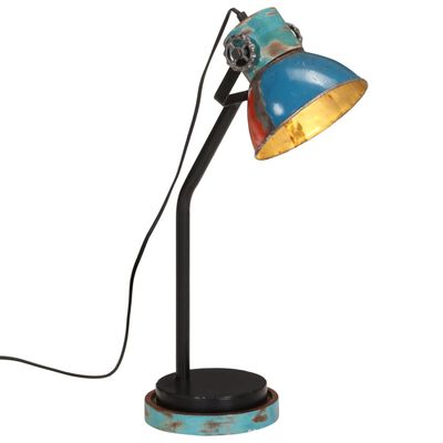 vidaXL Lampe de bureau 25 W multicolore 18x18x60 cm E27