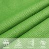vidaXL Voile d'ombrage 160 g/m² Vert clair 4,5x4,5 m PEHD