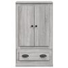 vidaXL Buffet haut sonoma gris 60x35,5x103,5 cm bois d'ing&eacute;nierie