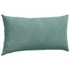 vidaXL Coussins de canap&eacute; 2 pcs Vert Mer 80 x 40 cm