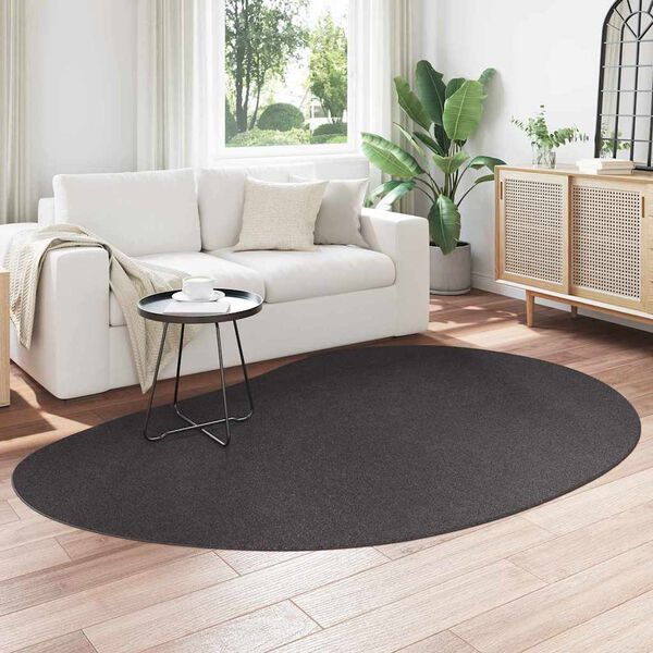 vidaXL Tapis de surface HUARTE Anthracite 160 x 230 cm Polyester