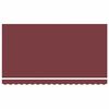 vidaXL Auvent R&eacute;tractable Bordeaux 400 x 200 cm tissu