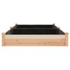 vidaXL Lit surélevé de jardin doublure 240x120x25 cm bois massif sapin