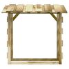 vidaXL Pergolas avec toits 3 pcs 100x90x100 cm Bois de pin impr&eacute;gn&eacute;
