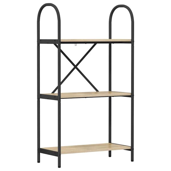 vidaXL &Eacute;tag&egrave;re Ch&ecirc;ne Sonoma 60 x 30 x 109 cm Bois d'ing&eacute;nierie