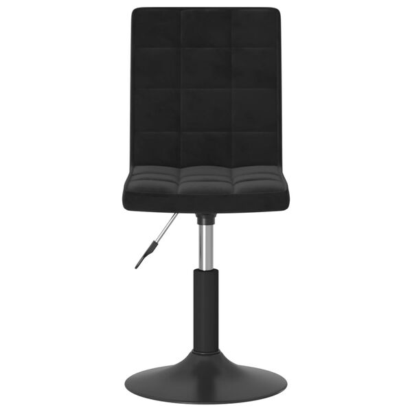 vidaXL Tabouret de bar Noir Velours