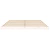 vidaXL Cadre de lit sans matelas blanc 150x200 cm bois de pin massif