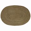 vidaXL Tapis de zone Naturel et noir 205 x 305 cm Jute