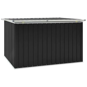 vidaXL Bo&icirc;te de rangement de jardin Anthracite 171x99x93 cm