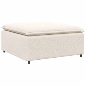 vidaXL Module central de canap&eacute; modulable avec coussins beige 100 cm