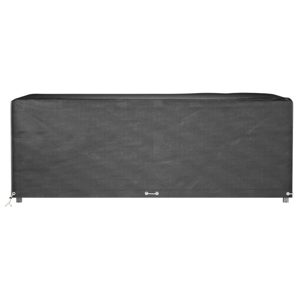 vidaXL Housses de salon de jardin 2 pcs 12 œillets rectangulaire