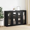 vidaXL Armoires Murailles 2 pcs Chêne noir 69,5 x 34 x 90 cm
