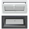 vidaXL Fen&ecirc;tre de sous-sol RISOR 80 x 40 cm PVC et verre Anthracite