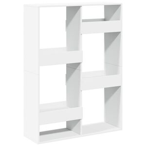 vidaXL Cloison de s&eacute;paration blanc 100x33x135 cm bois d'ing&eacute;nierie