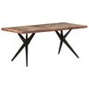 vidaXL Table &agrave; manger 180x90x76 cm Bois de r&eacute;cup&eacute;ration massif