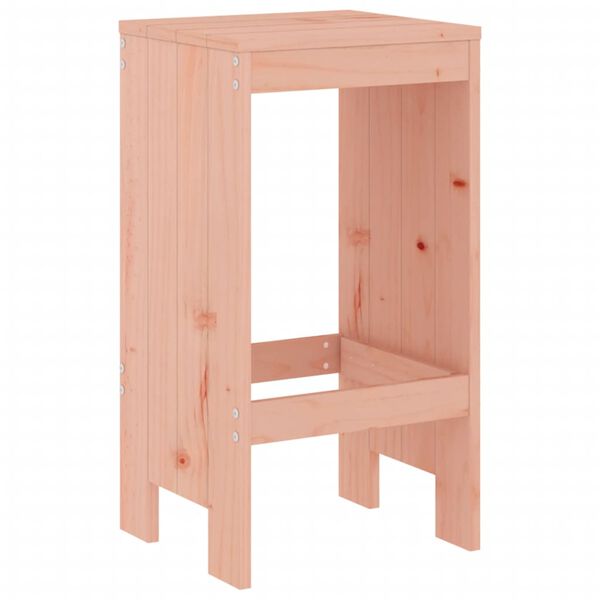 vidaXL Tabourets de bar lot de 2 40x36x75 cm bois massif Douglas