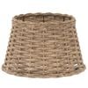vidaXL Abat-jour marron &Oslash;38x23 cm osier