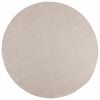 vidaXL Tapis de surface Rond FARO Cr&egrave;me &Oslash; 200 CM Polyester