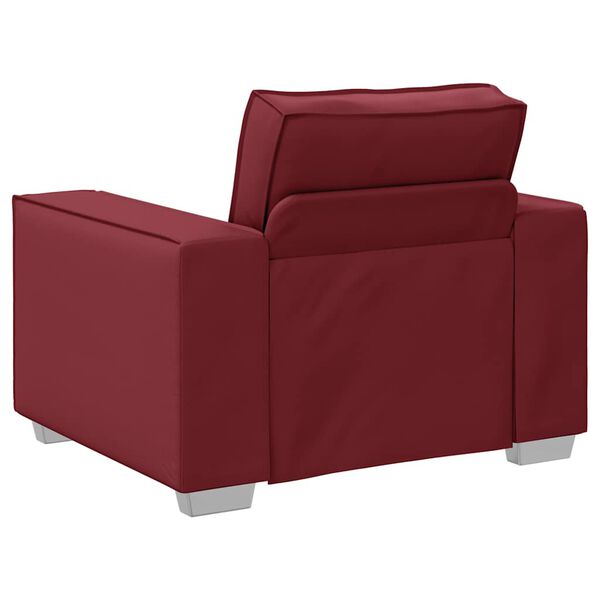 vidaXL Canap&eacute; Bordeaux 99 x 78 x 84 cm tissu