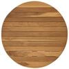 vidaXL Plateau de table &Oslash; 50 x 3,5 Rond Bois de teck massif Naturel