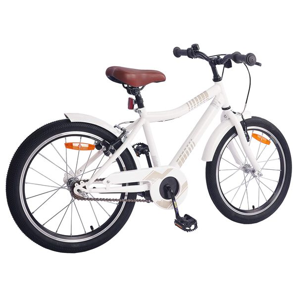 vidaXL V&eacute;lo pour Enfants 24 Pouces pour les 8-12 ans blanc