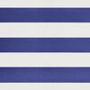 vidaXL Auvent r&eacute;tractable automatique bleu et blanc 4x3 m