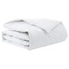 vidaXL Duvet d'hiver 140 x 200 cm Hiver Plume Blanc Respirant