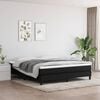 vidaXL Matelas de lit &agrave; ressorts ensach&eacute;s fermet&eacute; moyenne Noir 180x200x20 cm Tissu