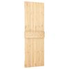 vidaXL Porte NARVIK 70x210 cm bois massif de pin