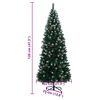 vidaXL Sapin de No&euml;l artificiel 150 LED 120 cm