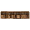 vidaXL Buffet LED Bois ancien 283 x 37 x 67 cm Bois d'ing&eacute;nierie