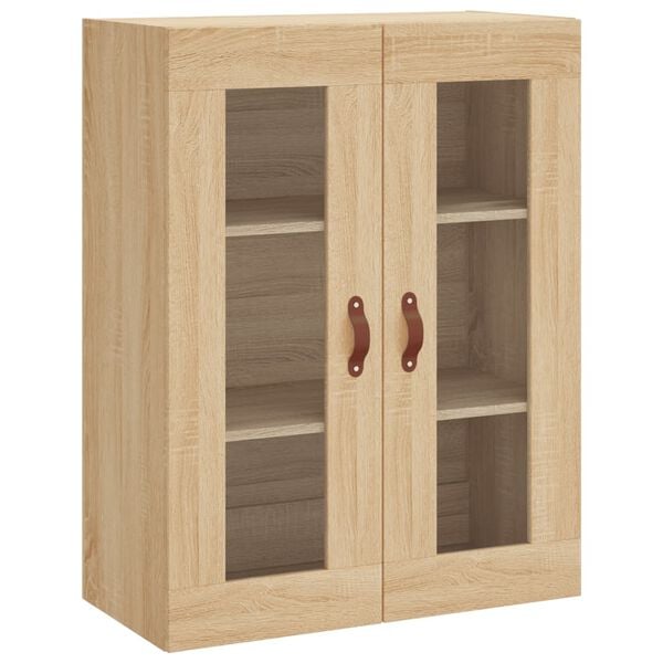 vidaXL Armoire murale ch&ecirc;ne sonoma 69,5x34x90 cm