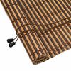 vidaXL Store enrouleur Marron 130 x 160 cm Bambou