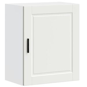 vidaXL Armoire murale de cuisine Porto blanc bois d'ing&eacute;nierie