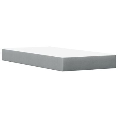 vidaXL Lit avec matelas 90x190 cm bois massif de pin