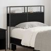 vidaXL T&ecirc;te de lit de rangement Ch&ecirc;ne noir 100 cm Bois d'ing&eacute;nierie